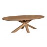 Carlton Furniture Carlton Furniture Barkington Oval Dining Table X Pedestal Base