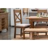 Hafren Collection Hafren Collection Sherlock Tewkesbury Upholstered X Back Dining Chair