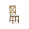 Hafren Collection Hafren Collection Sherlock Tewkesbury Upholstered X Back Dining Chair