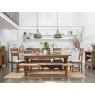 Hafren Collection Hafren Collection Sherlock Tewkesbury X Leg Extending Dining Table