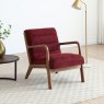 Kyoto Futons Kyoto Inca Chair Ribbed Walnut Frame