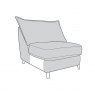 Buoyant Upholstery Matteo Armless Unit