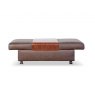 Stressless Stressless Ottoman Double Footstool With Table