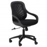Alphason Mesh Chairs Croft Black Back Designer Chair