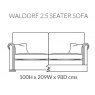 Duresta Duresta Waldorf 2.5 Seater Sofa