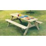Alexander Rose Pine Woburn Picnic Table 5ft