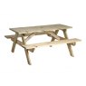 Alexander Rose Pine Woburn Picnic Table 6ft