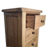 Real Wood Manhattan  Tall 3 Drawer Bedside