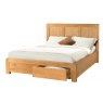 Devonshire Avon Oak 4' 6' Bed 2 Storage Drawers