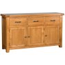 Devonshire Living Devonshire Somerset Oak 3 Door 3 Drawer