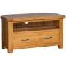 Devonshire Living Devonshire Somerset Oak Corner TV Unit