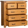 Devonshire Living Devonshire Somerset Oak 3 + 2 Chest