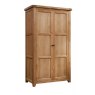 Devonshire Living Devonshire Somerset Oak Double Wardrobe