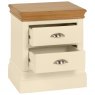 Devonshire Living Devonshire Lundy Painted 2 Drawer Bedside