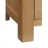 Devonshire Living Devonshire Dorset Light Oak 3 Drawer Bedside