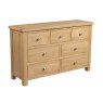Devonshire Dorset Light Oak 3 Over 4 Chest