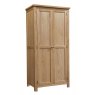 Devonshire Dorset Light Oak Ladies Double Wardrobe
