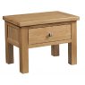 Devonshire Dorset Light Oak Side Table With Drawer