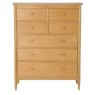 Ercol Teramo 7 Drawer Tall Wide Chest