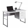Alphason Desks Cabrini White Modern Desk