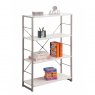 Alphason Alphason Bookcases Cabrini White Modern Bookcase