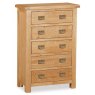 Global Home Salisbury : 5 Drawer Chest