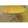 Andrena Barley Small Extending Oval Pedestal Dining Table