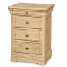 Clemence Richard Moreno Oak Bedside Cabinet 4 Sizes