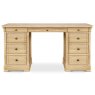 Clemence Richard Moreno Oak 3 Drawer Dressing Table