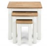 Julian Bowen Coxmoor Oak Nest Of Tables