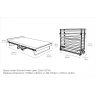 Jay-Be Jay-Be J-Bed Folding Bed With Performance Airflow Mattress, Double