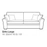 Westbridge Cole Extra Large Sofa