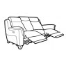 Parker Knoll Parker Knoll Manhattan Double Powered Recliner 3 Seater Sofa