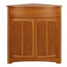 Nathan Classic Teak Shaped Corner Base Unit