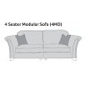 Buoyant Upholstery Buoyant Upholstery Vesper 4 Seater Sofa Standard Back Modular Sofa