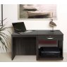 R White Cabinets Set 01 - Desk with Printer/Scanner Unit