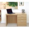 R White Cabinets R White Cabinets Set 02 - Desk with 3 Drawer Unit/Filing Cabinet