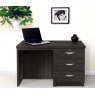 R White Cabinets Set 03 - Desk with CD/DVD Storage Unit