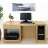 R White Cabinets R White Cabinets Set 10 - Desk with Printer & Computer Units