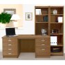 R White Cabinets R White Cabinets Set 15 - Desk & Drawer Units with Bookcases