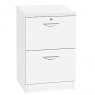 R White Cabinets R White Cabinets 2 Drawer Filing Cabinet