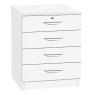 R White Cabinets R White Cabinets 4 Drawer Chest