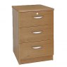 R White Cabinets R White Cabinets 3 Drawer CD/DVD Storage Unit