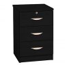 R White Cabinets R White Cabinets 3 Drawer CD/DVD Storage Unit