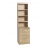 R White Cabinets R White Cabinets Two Draw Filing Cabinet with OSC Hutch