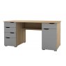 Alphason Alphason Desks Kentucky Wood Effect Desk