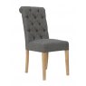 Hafren Collection Hafren Collection Button Back Chair with Scroll Top