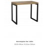 Hafren Collection Sherlock Nixon Rectangular Bar Table