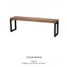 Hafren Collection Sherlock Nixon 155cm Bench