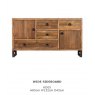 Hafren Collection Sherlock Nixon Wide Sideboard